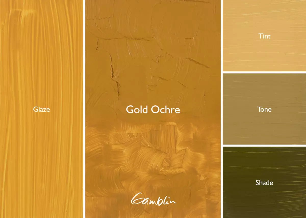 Gamblin Artist's Oil Colors Gold Ochre 150 ml - merriartist.com