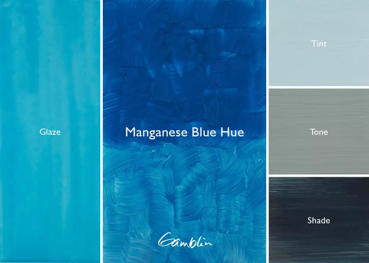 Gamblin Artist's Oil Colors Manganese Blue Hue 150 ml - merriartist.com