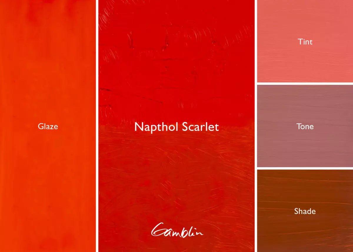 Gamblin Artist's Oil Colors Napthol Scarlet 150 ml - merriartist.com