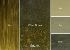 Gamblin Artist's Oil Colors Olive Green 150 ml - merriartist.com
