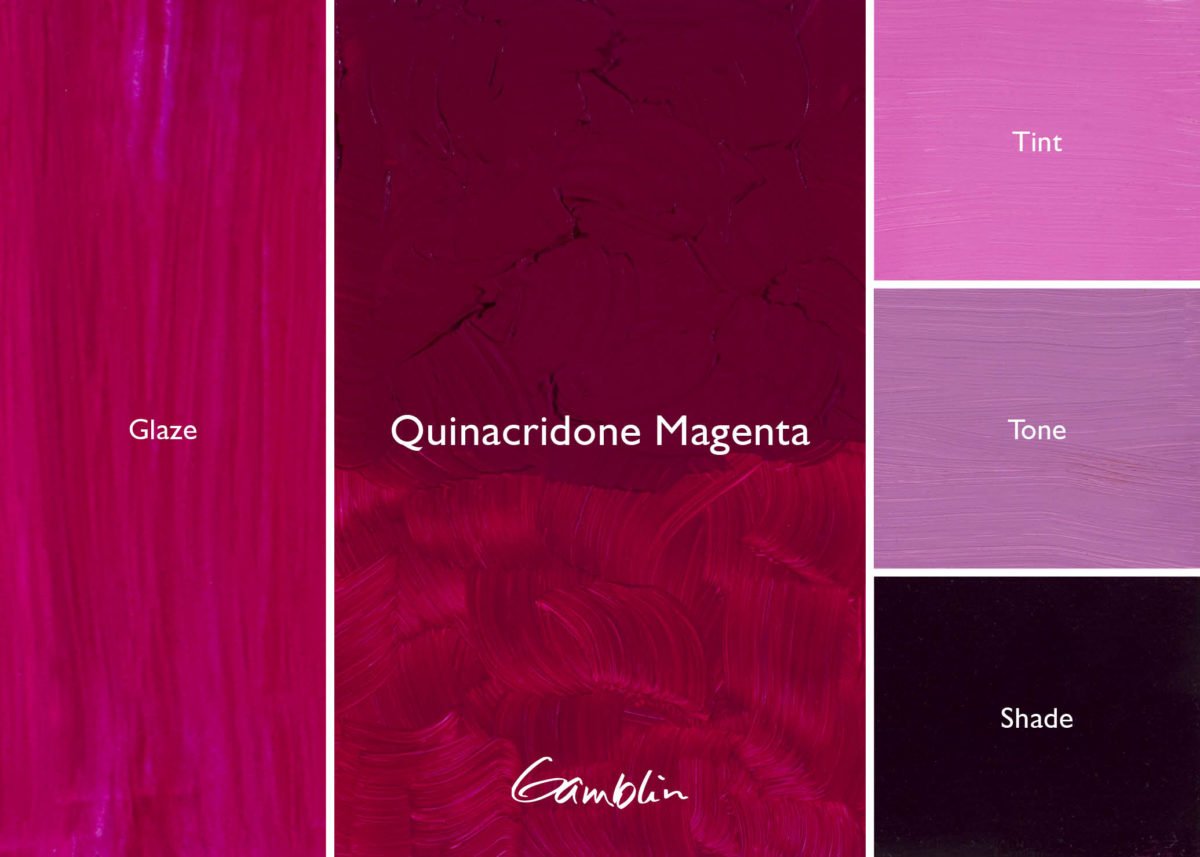 Gamblin Artist's Oil Colors Quinacridone Magenta 37 ml - merriartist.com