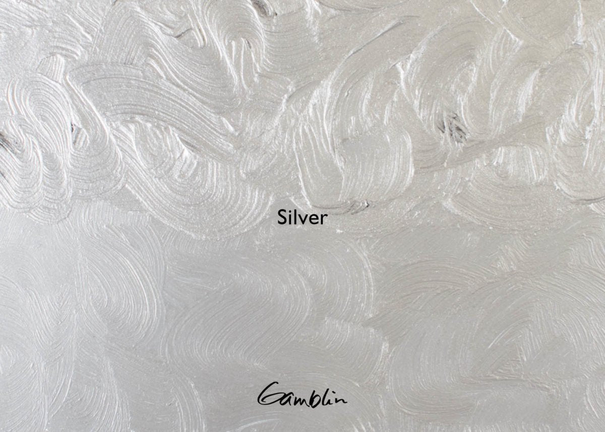 Gamblin Artist's Oil Colors Silver 150 ml - merriartist.com