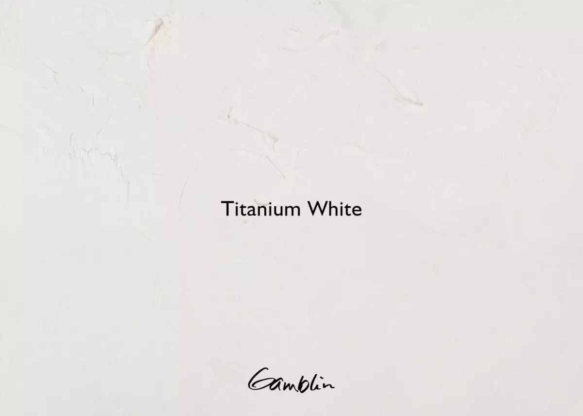 Gamblin Artist's Oil Colors Titanium White 37 ml - merriartist.com