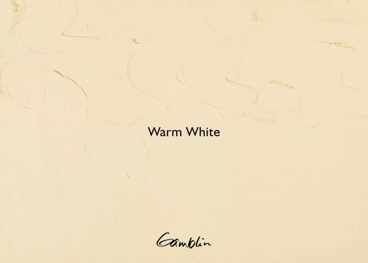 Gamblin Artist's Oil Colors Warm White 37 ml - merriartist.com