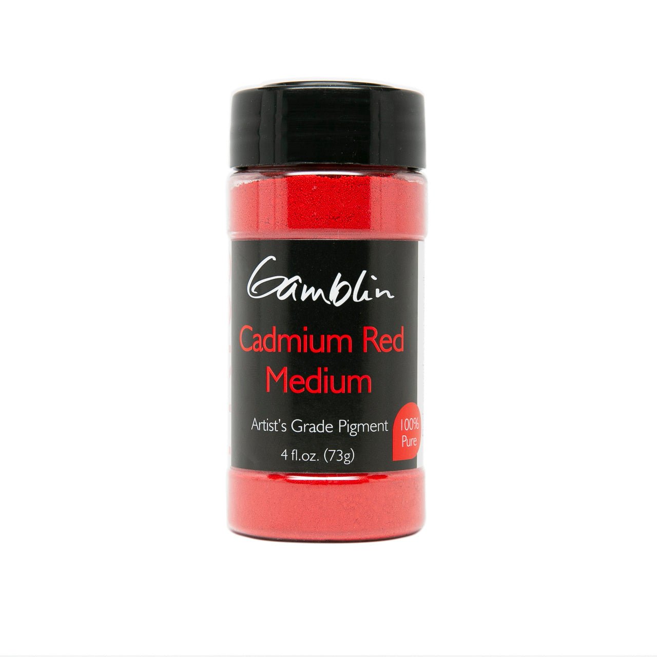 Gamblin Dry Pigment Cadmium Red Medium 4oz (118ml) - merriartist.com