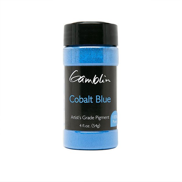 Gamblin Dry Pigment Cobalt Blue 4oz (118ml) - merriartist.com