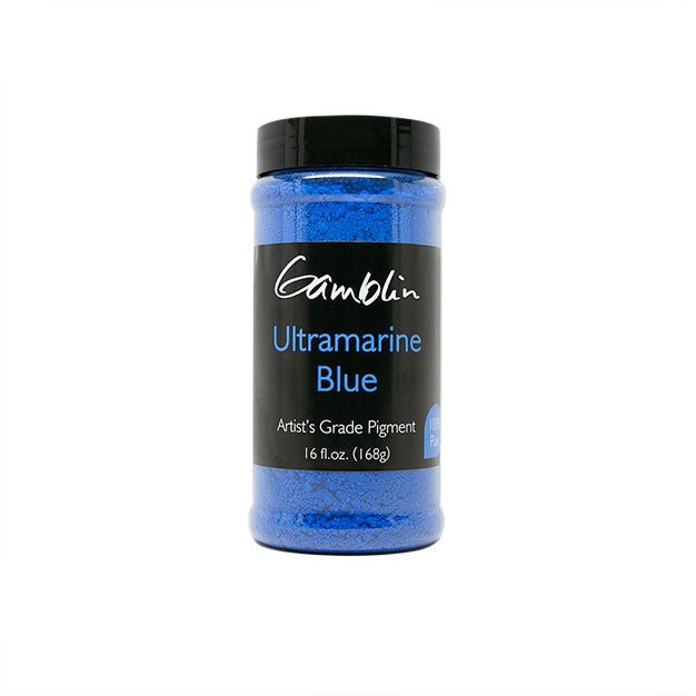 Gamblin Dry Pigment Ultramarine Blue 16oz (472ml) - merriartist.com