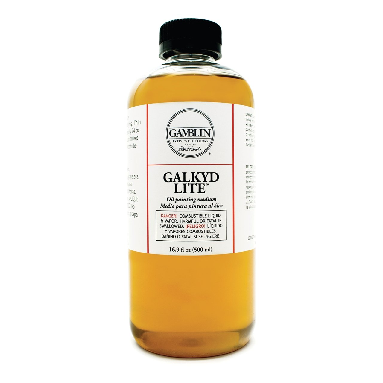 Gamblin Galkyd Lite 16.9 fl. ounce (500 ml) - merriartist.com