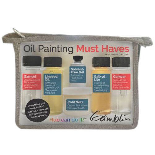 Gamblin Oil Painting Must Haves Sets - merriartist.com