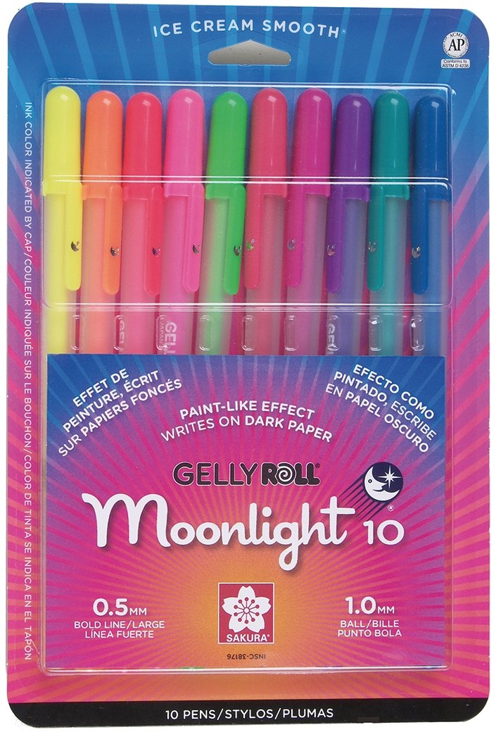 Gelly Roll Moonlight Set of 10 - merriartist.com