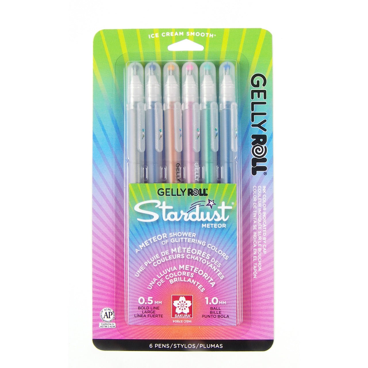 Gelly Roll Stardust Meteor Set of 6 - merriartist.com