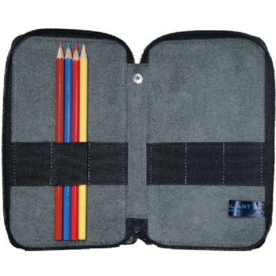 Global Art Canvas Pencil Case 24 Capacity - Rose - merriartist.com