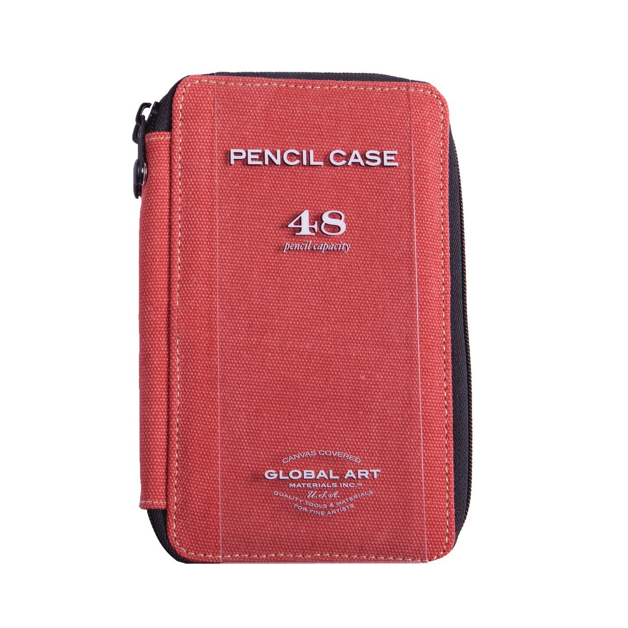 Global Art Canvas Pencil Case 48 Capacity - Rose - merriartist.com