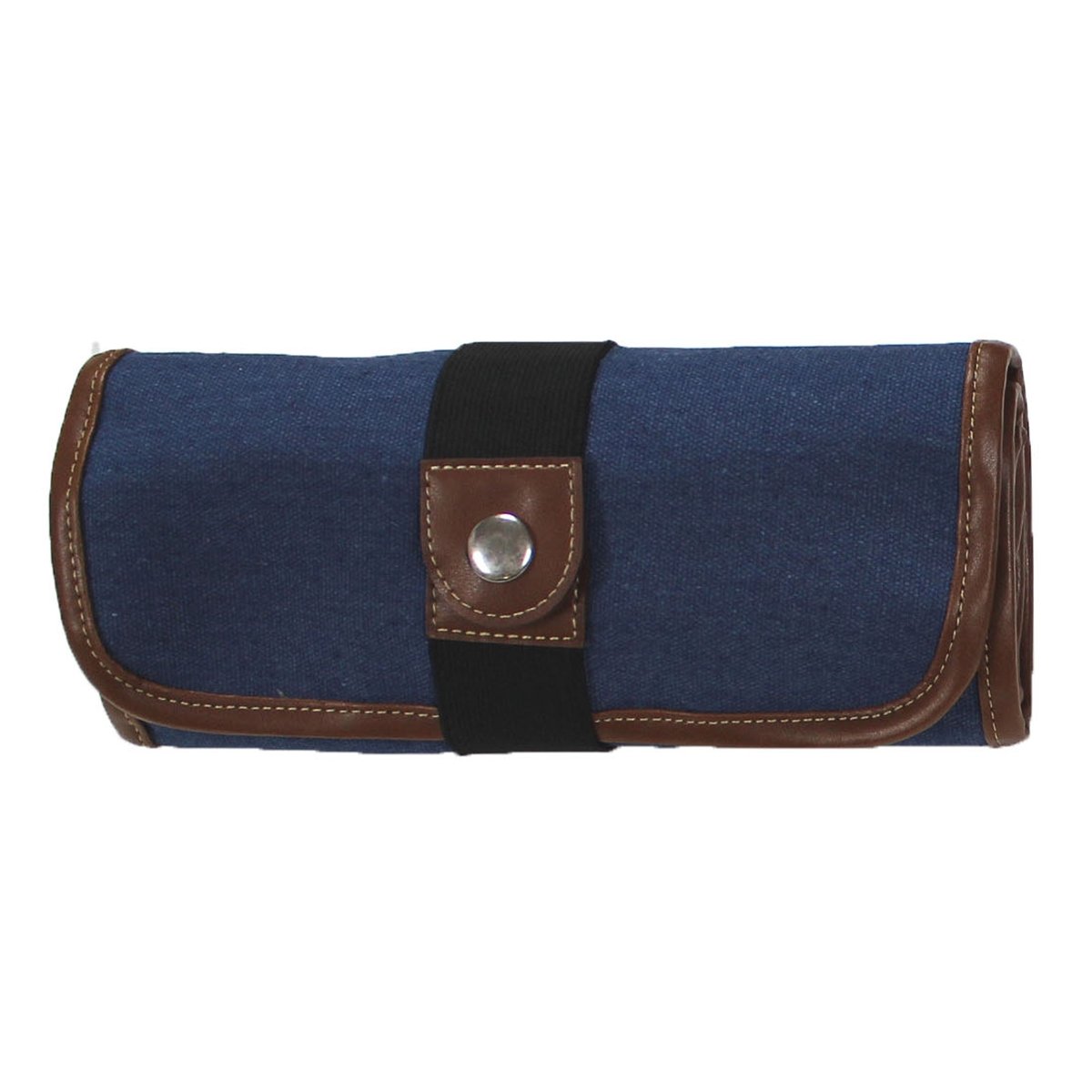 Global Arts 36 Pencil Canvas Roll Up Case - Denim - merriartist.com