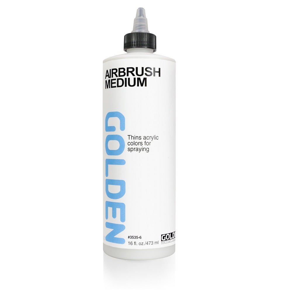 Golden Airbrush Medium 16 oz - merriartist.com