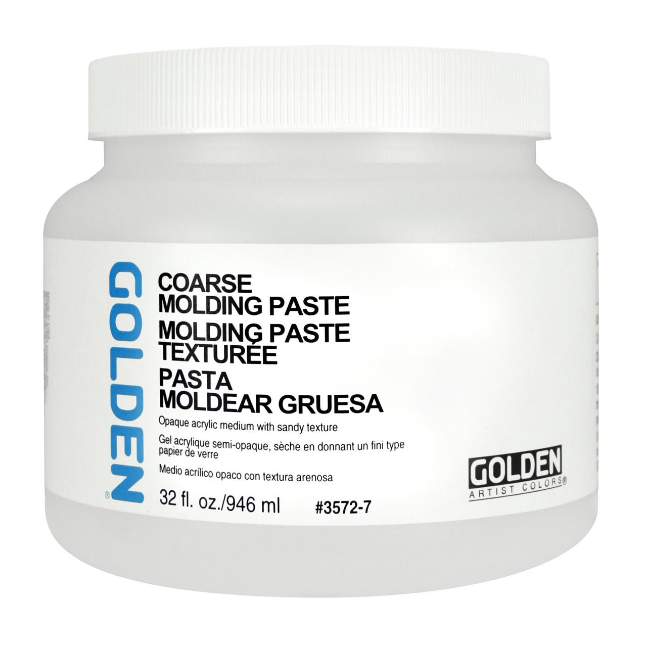 Golden Coarse Molding Paste 32 oz - merriartist.com