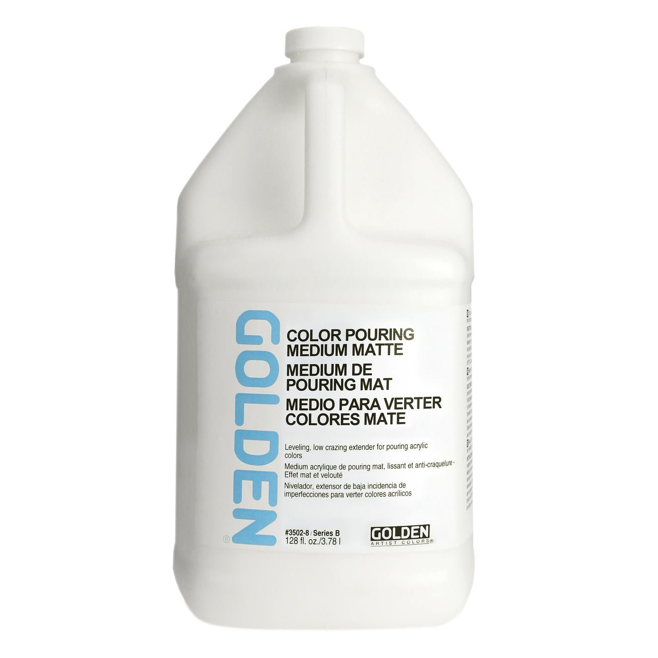 Golden Color Pouring Medium Matte 128 fl. Oz. (gallon) - merriartist.com