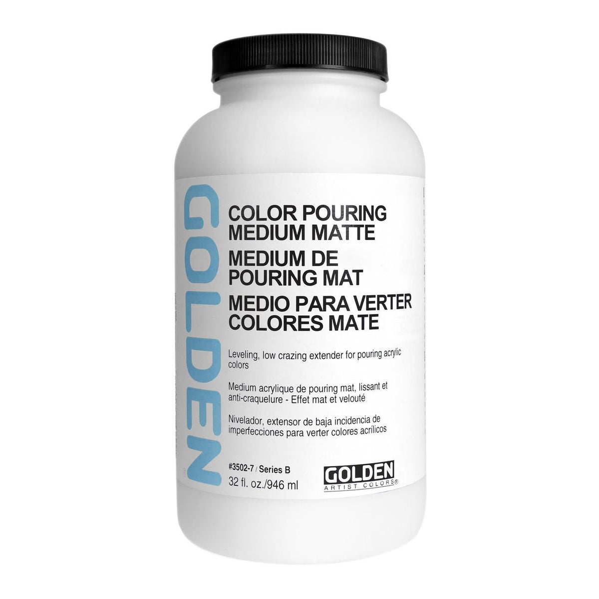 Golden Color Pouring Medium Matte 32 fl. oz. - merriartist.com