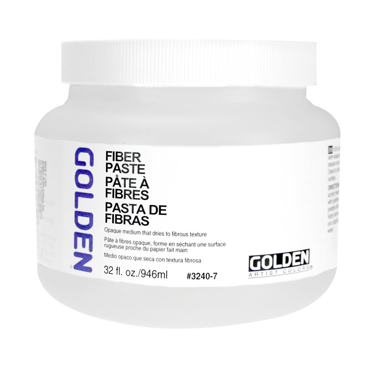 Golden Fiber Paste 32 oz - merriartist.com