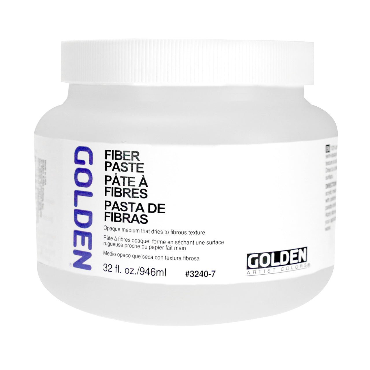 Golden Fiber Paste 32 oz - merriartist.com