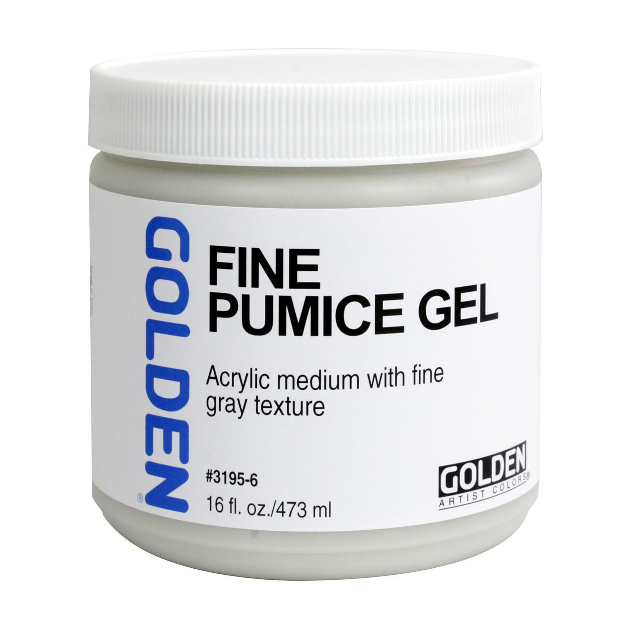 Golden Fine Pumice Gel 16 oz - merriartist.com