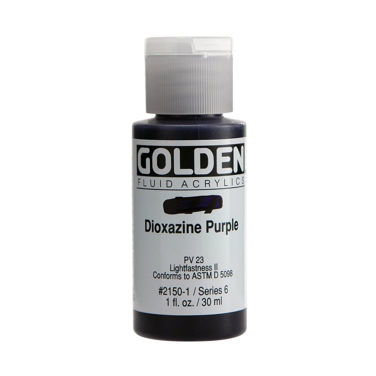 Golden Fluid Acrylic Dioxazine Purple 1 oz - merriartist.com