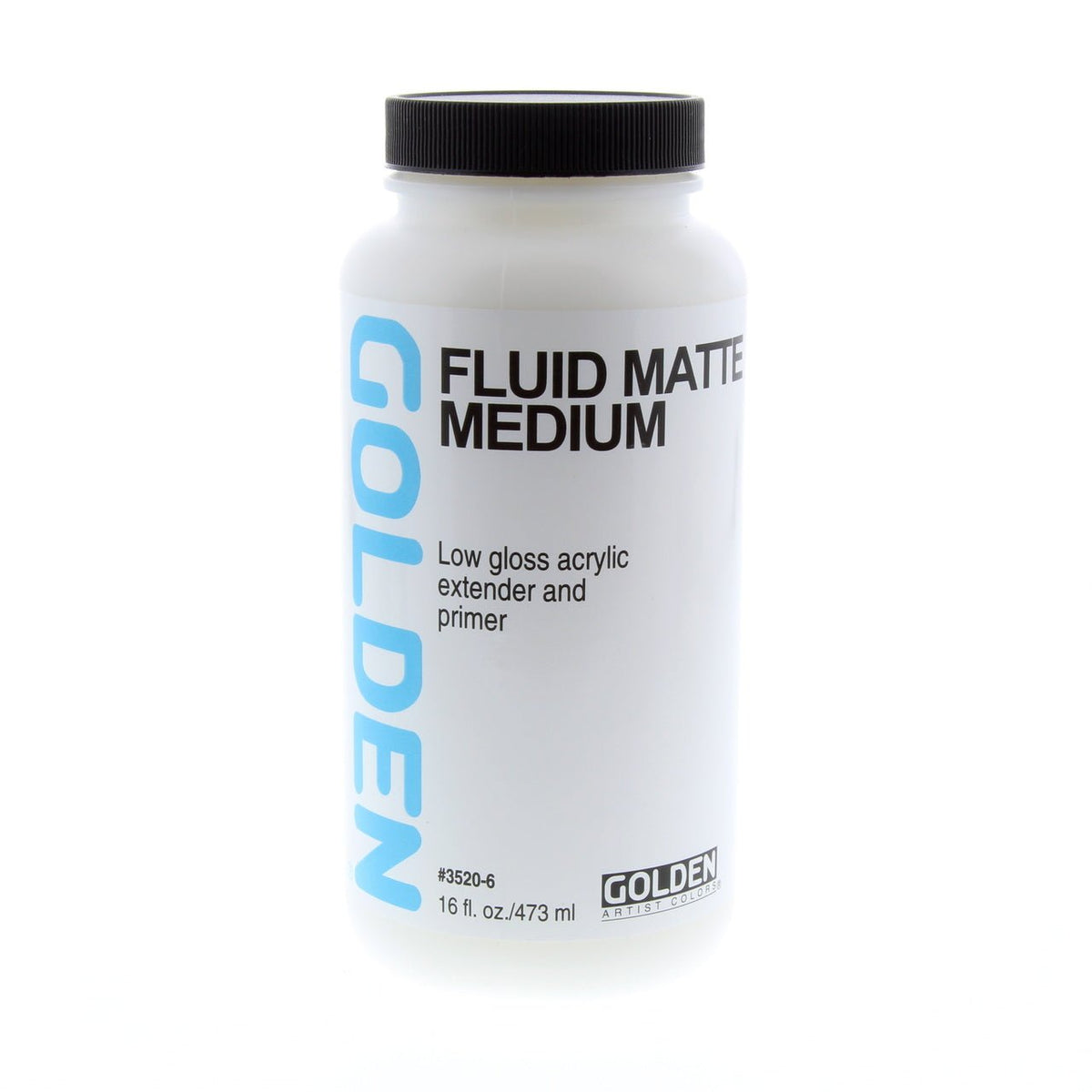 Golden Fluid Acrylic Matte Medium 16 oz - merriartist.com
