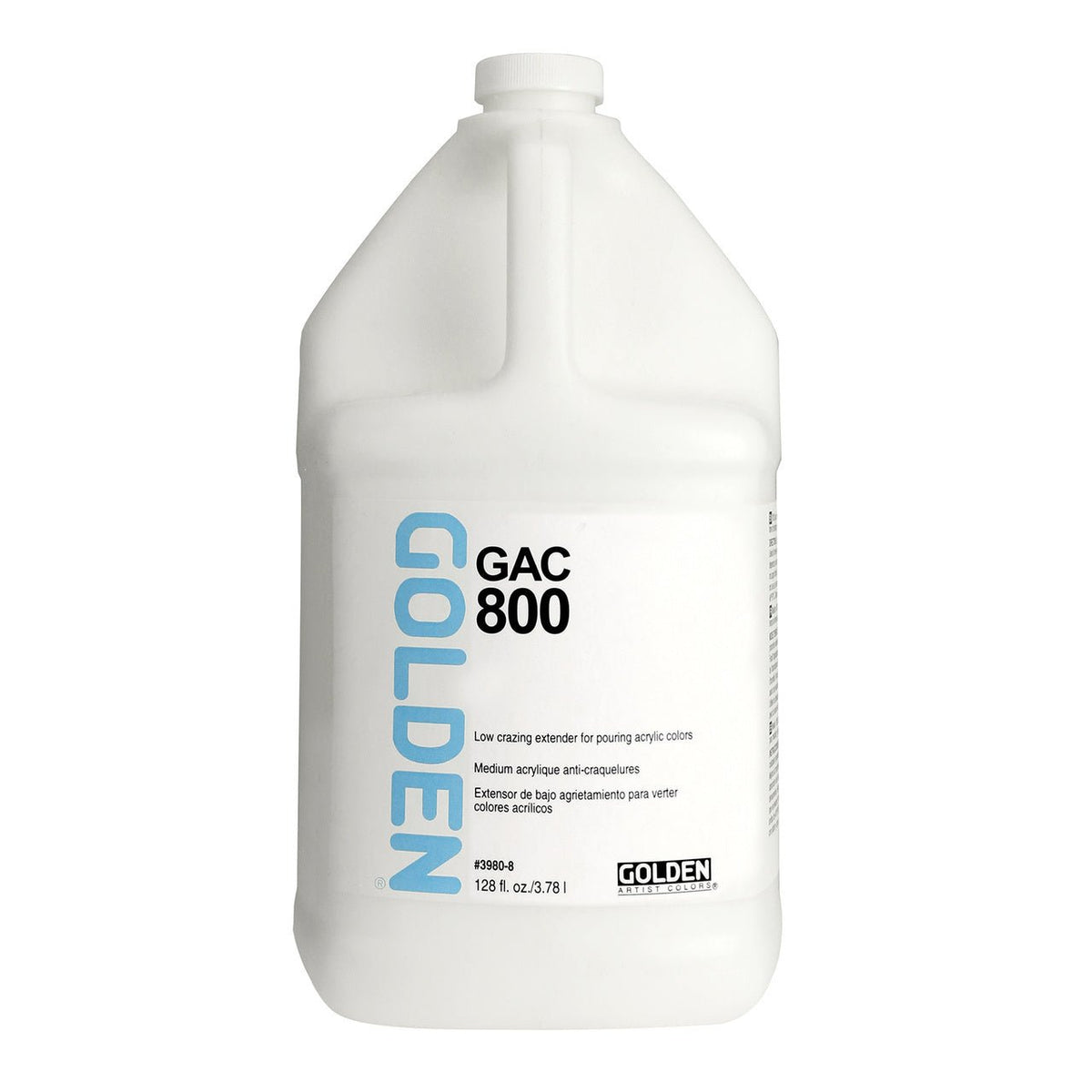Golden GAC 800 Polymer Medium 128 oz - merriartist.com