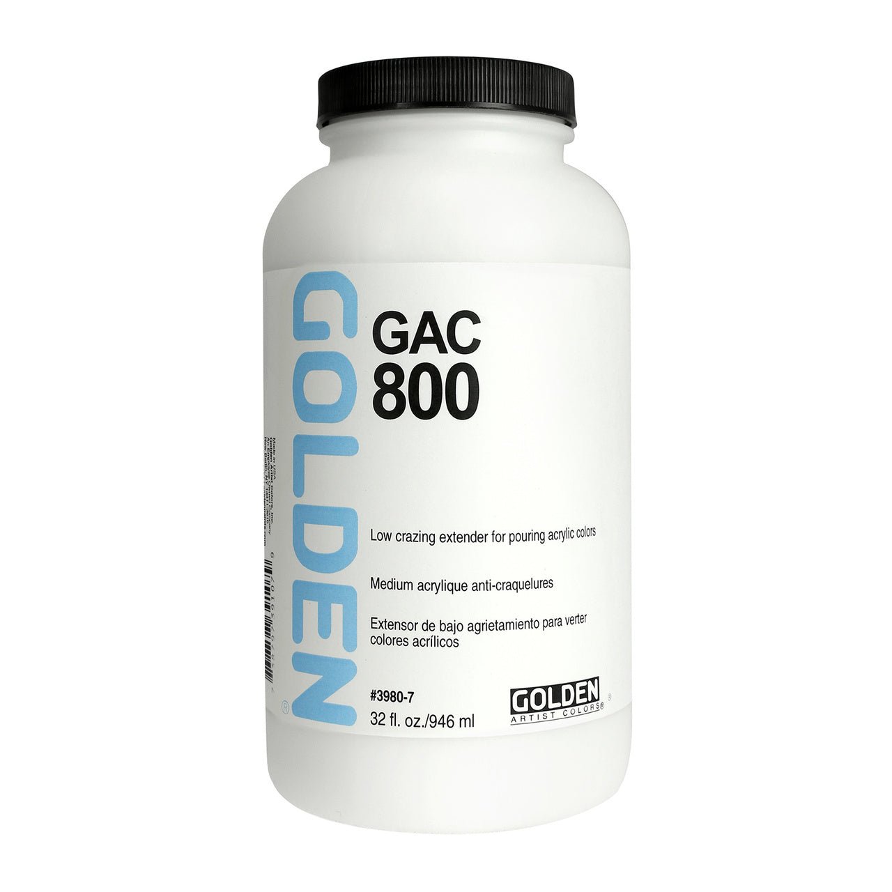 Golden GAC 800 Polymer Medium 32 oz - merriartist.com