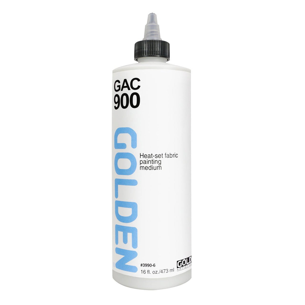 Golden GAC 900 Polymer Medium (heat set) 16 oz - merriartist.com