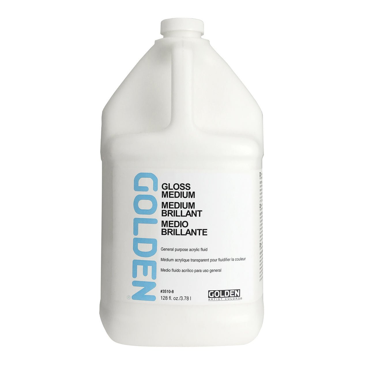 Golden Gloss Medium 128 oz (gallon) - merriartist.com