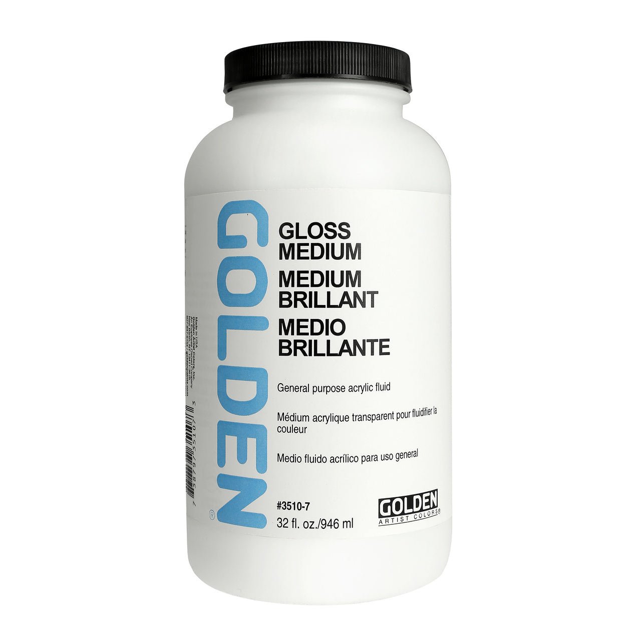 Golden Gloss Medium 32 oz - merriartist.com