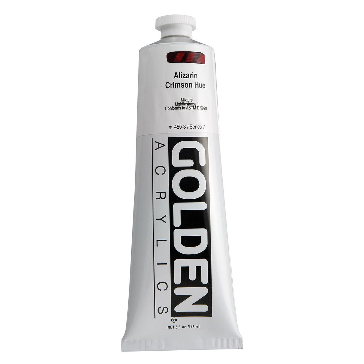 Golden Heavy Body Acrylic Alizarin Crimson Hue 5 oz - merriartist.com