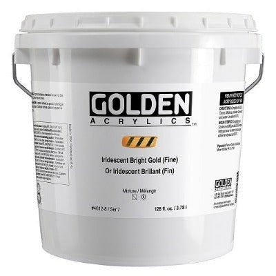 Golden Acrylics Heavy Body 8 oz Iridescent Gold (Fine)