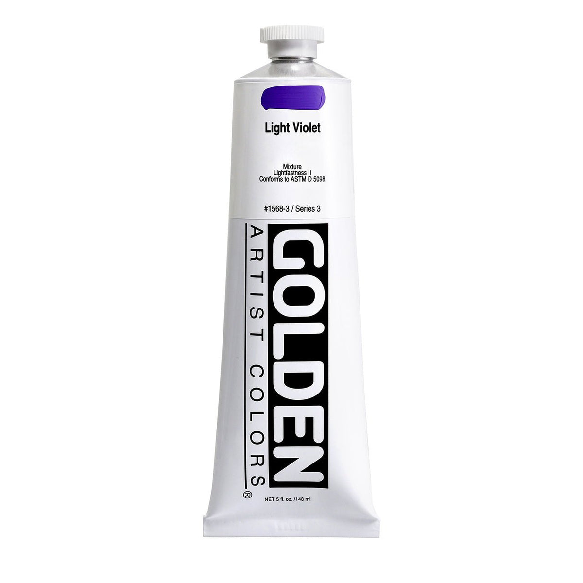 Golden Heavy Body Acrylic Light Violet 5 oz - merriartist.com