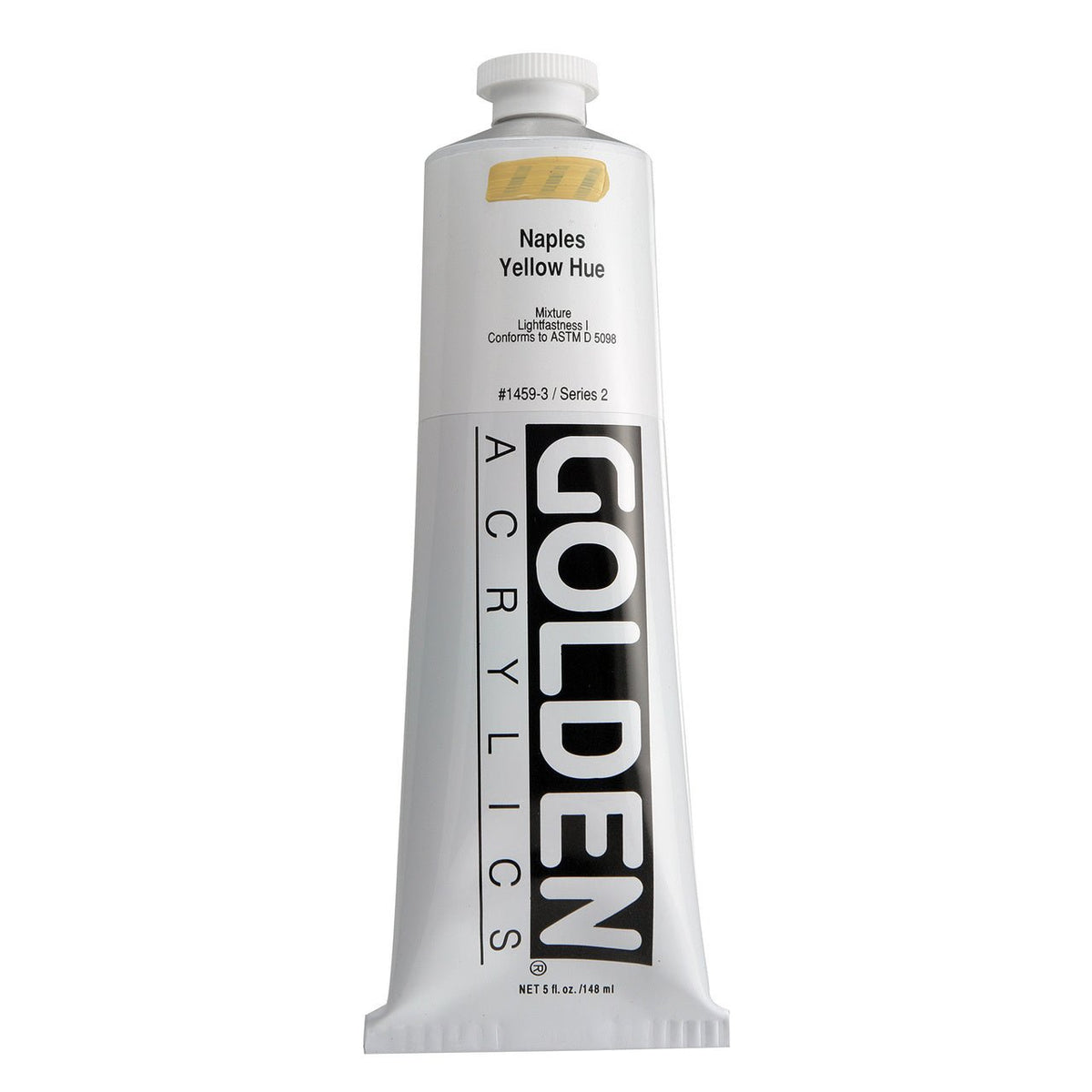 Golden Heavy Body Acrylic Naples Yellow Hue 5 oz - merriartist.com