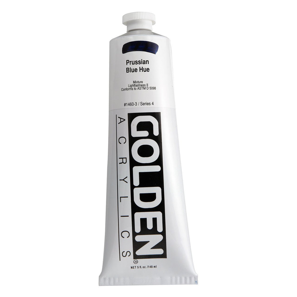 Golden Heavy Body Acrylic Prussian blue Hue 5 oz - merriartist.com
