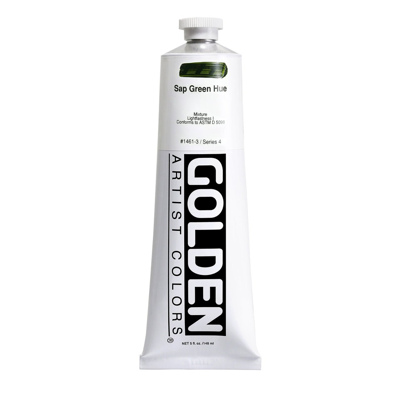 Golden Heavy Body Acrylic Sap Green Hue 5 oz - merriartist.com