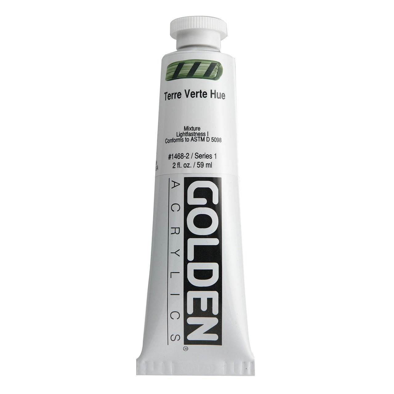 Golden Heavy Body Acrylic Terre Verte Hue 2 oz - merriartist.com
