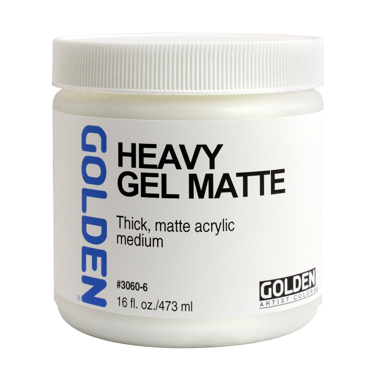 Golden Heavy Gel - Matte 16 oz - merriartist.com