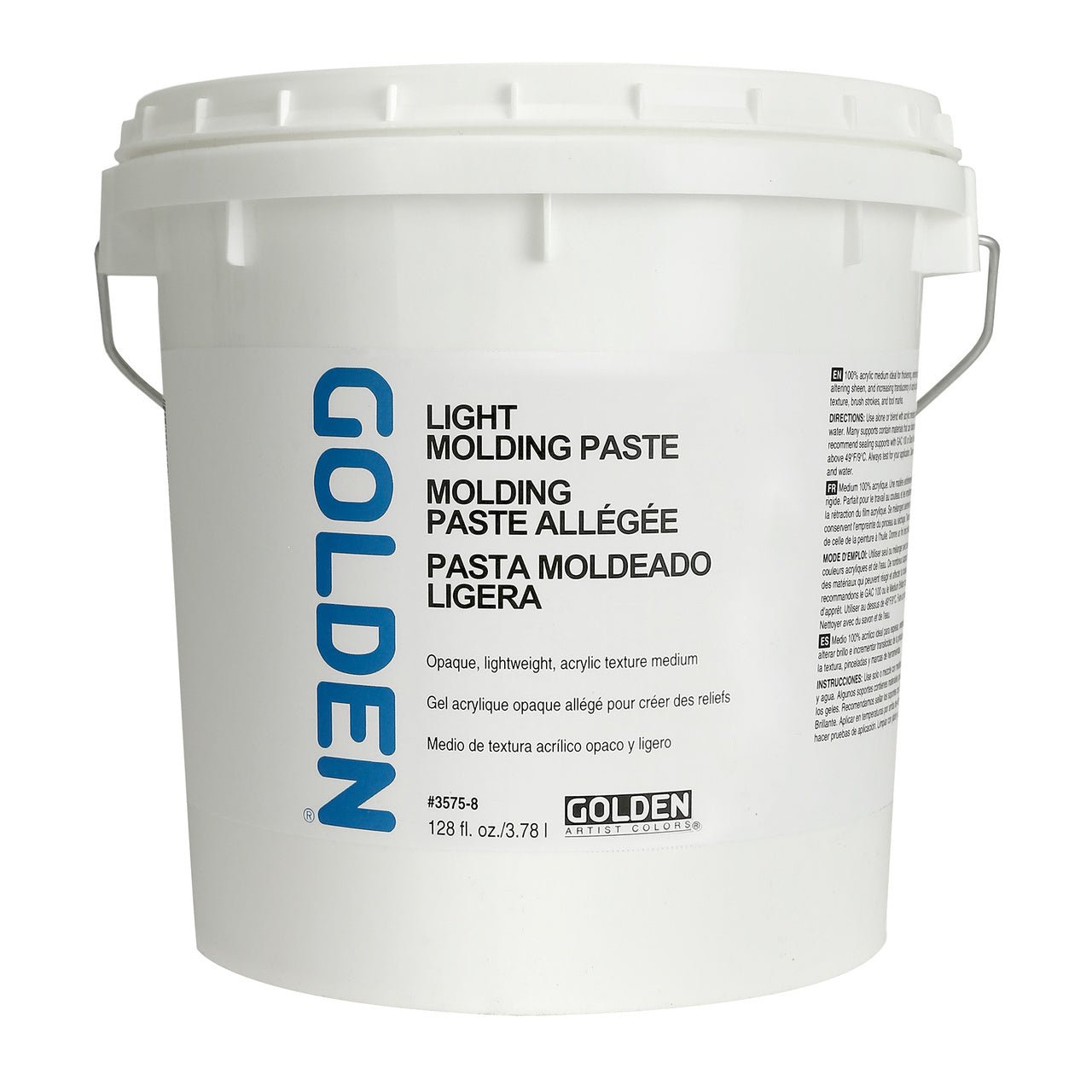 Golden Light Molding Paste 128 oz - merriartist.com