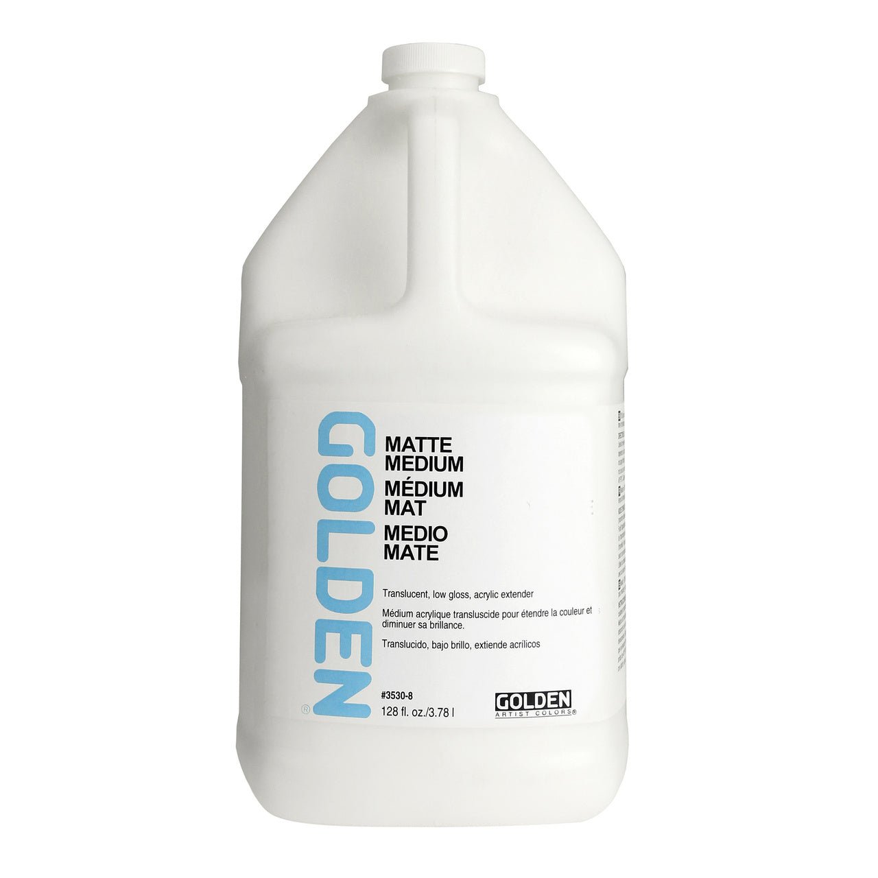 Golden Matte Medium 128 oz - merriartist.com