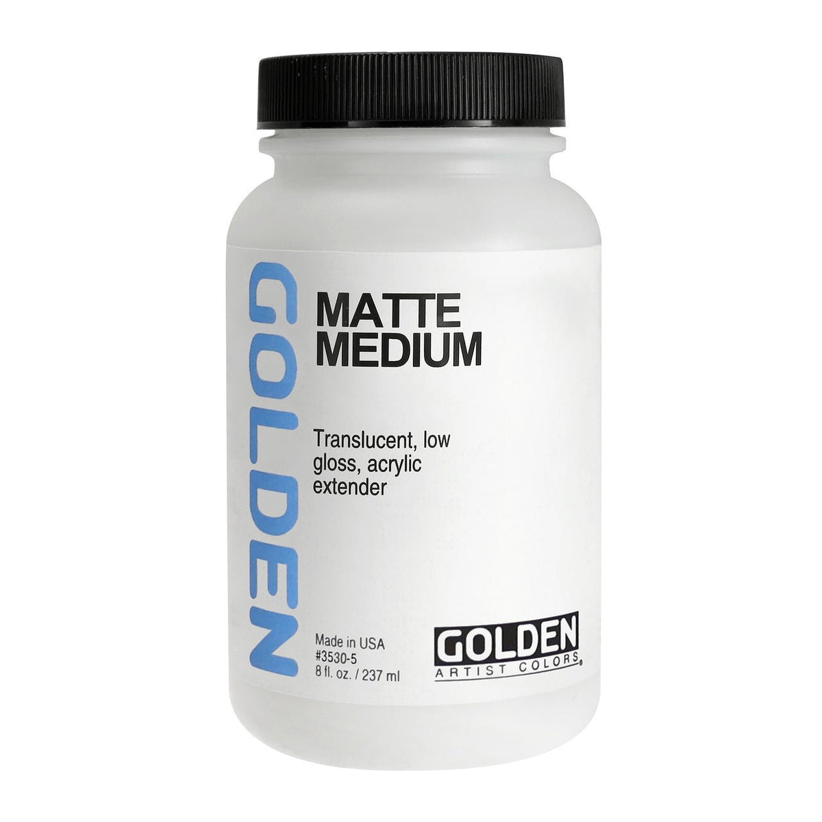 Golden Matte Medium 8 oz - merriartist.com