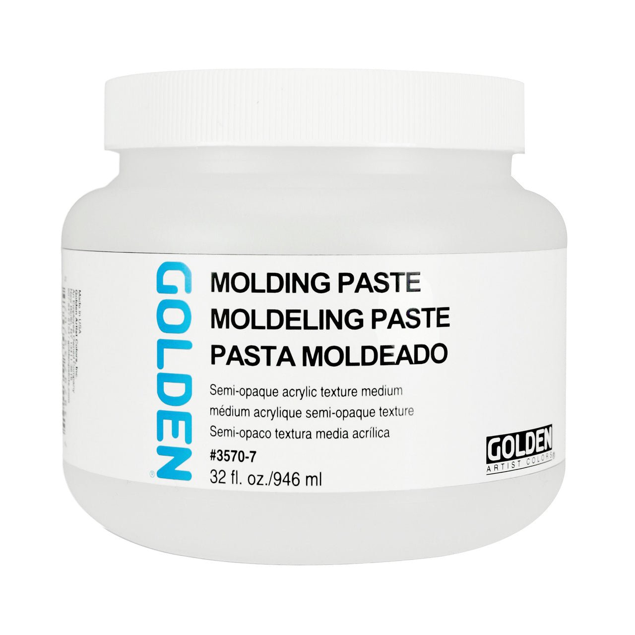 Golden Molding Paste 32 oz - merriartist.com