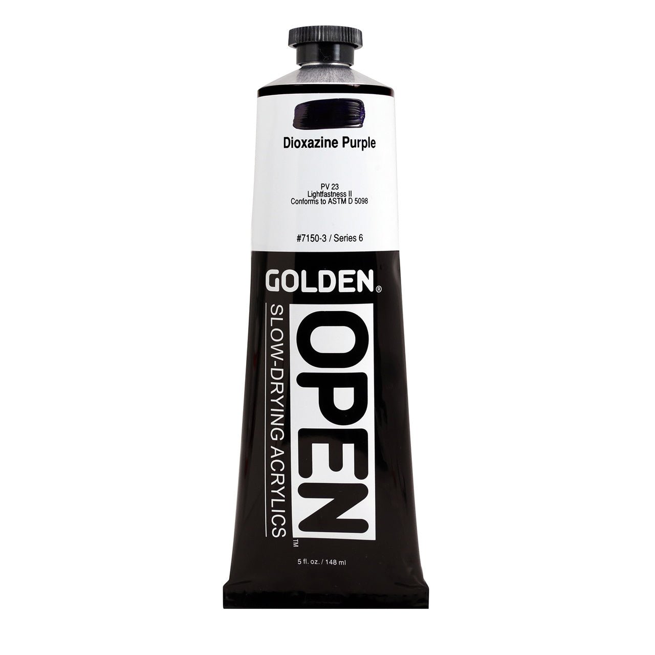 Golden OPEN Acrylic Dioxazine Purple 5 oz - merriartist.com