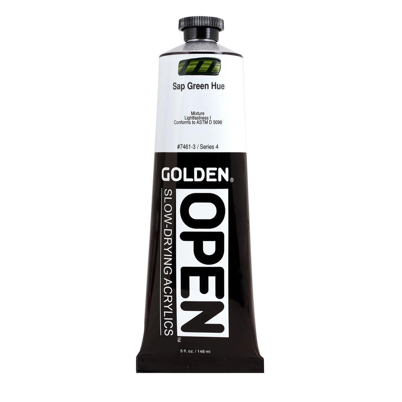 Golden OPEN Acrylic Sap Green Hue 5 oz - merriartist.com