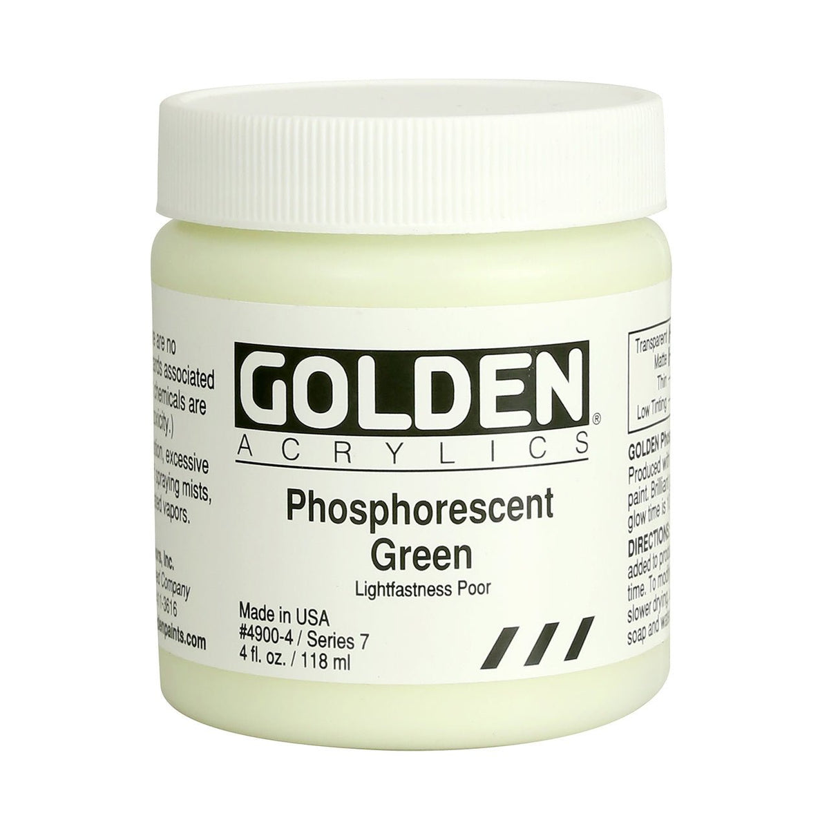 Golden Phosphorescent Green 4 oz - merriartist.com