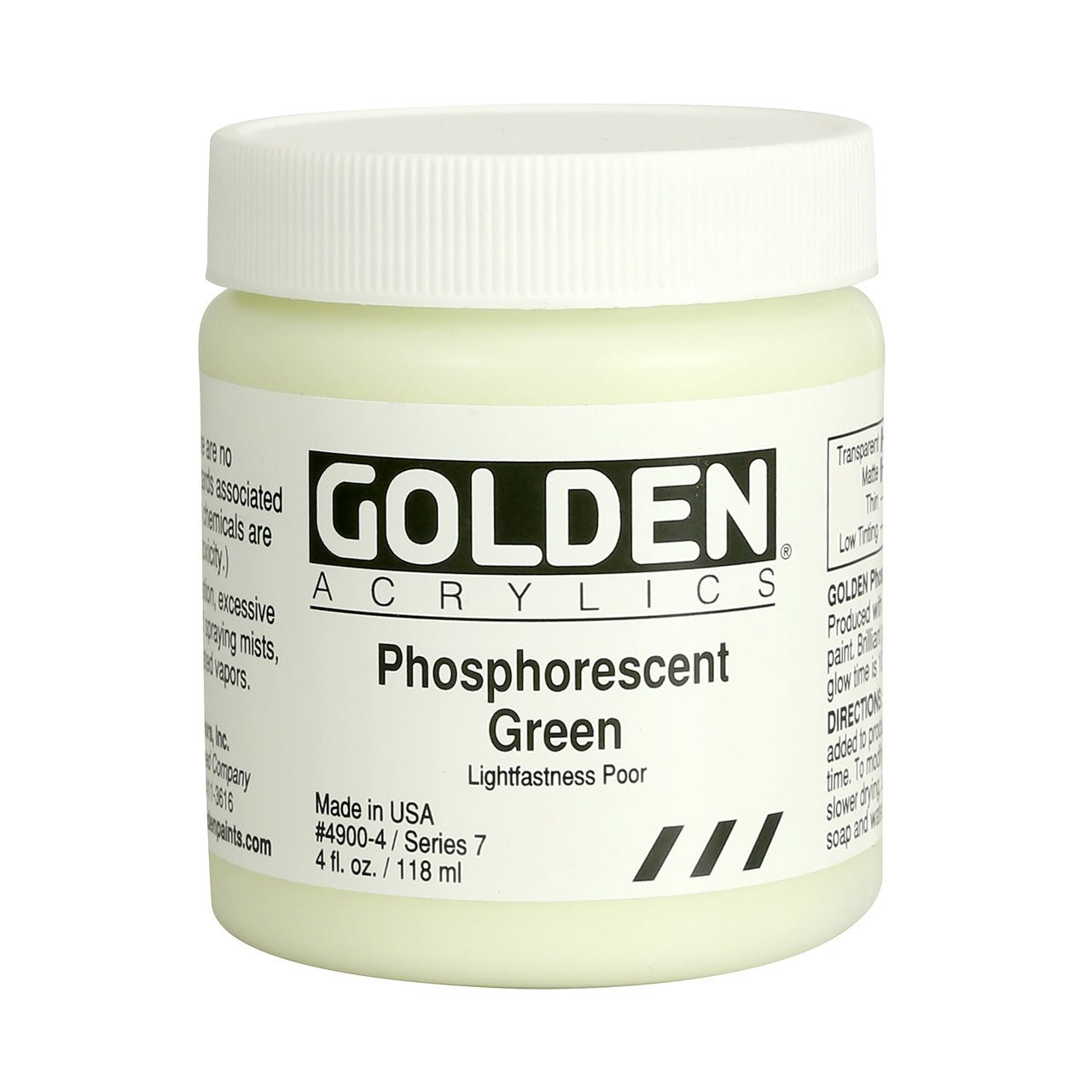 Golden Phosphorescent Green 4 oz - merriartist.com