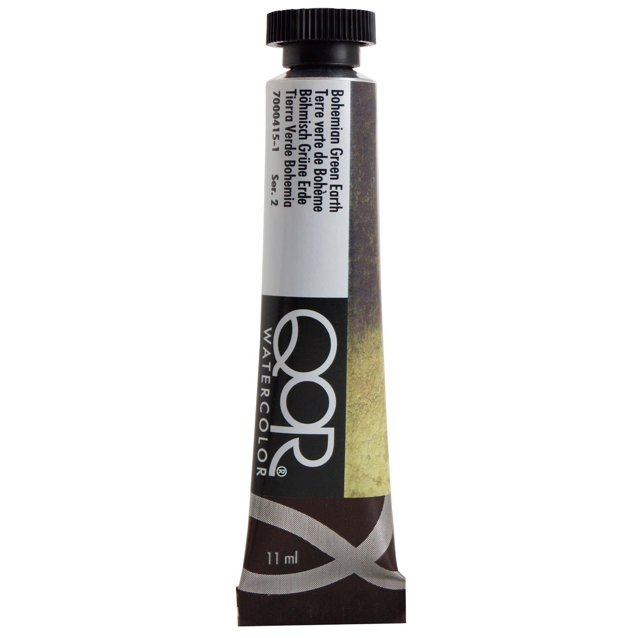 Golden QoR Watercolor 11 ml - Bohemian Green Earth - merriartist.com