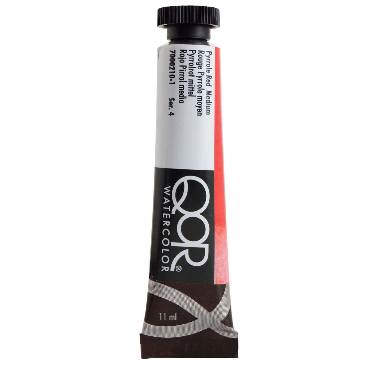 Golden QoR Watercolor 11 ml - Pyrrole Red Medium - merriartist.com